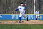 Baseball vs Emerson  Wheaton College Baseball vs Emerson College. - Photo By: KEITH NORDSTROM : Wheaton, Baseball